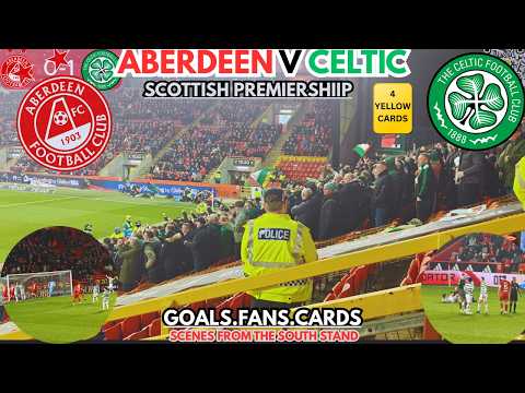 Inside the South Stand! Aberdeen vs Celtic Matchday Experience