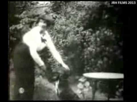 Colette (1873-1954) - Filmed at Home with her Cats and Dog