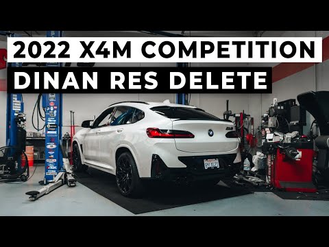 NEW 2022 BMW X4M Competition LCI Gets Dinan Resonator Delete! *BEFORE & AFTER*