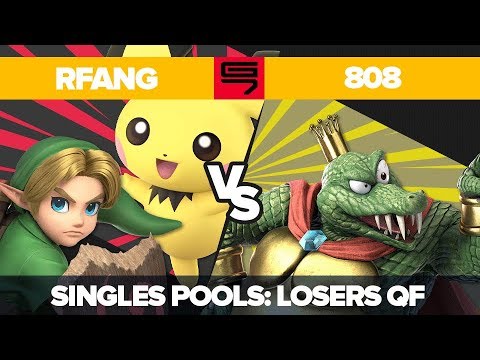 RFang vs 808 - Ultimate Singles: Pools R2 Losers QF - Genesis 7 | Pichu, Young Link vs King K. Rool
