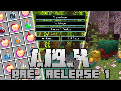 Minecraft 1.19.4: [Pre-Release 1] What's new?  Application For COPPER!  CHANGES TO POTIONS!