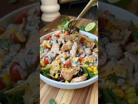 Spicy Southwest Salad Recipe (Chick-Fil-A Copycat)