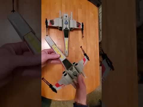 Star Wars X-Wing Review: #4) 1982 Palitoy "Battle Damage" Release