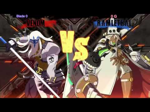 Blade (Venom) vs Goroson (Ramlethal) - 10.04.2016 - GGXrd - Road to MFA 2016