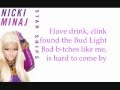 Nicki Minaj - Starships (Clean Version) Lyrics