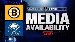 Boston Bruins @ Buffalo Sabres Game 1 Post-Game Media Availability