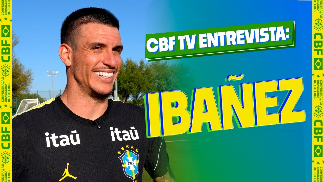 IBAÑEZ CELEBRA RETORNO À SELEÇÃO BRASILEIRA APÓS TRÊS ANOS