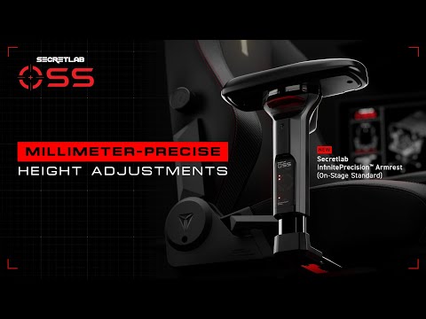 The most precise armrest designed for pros | Secretlab On-Stage Standard