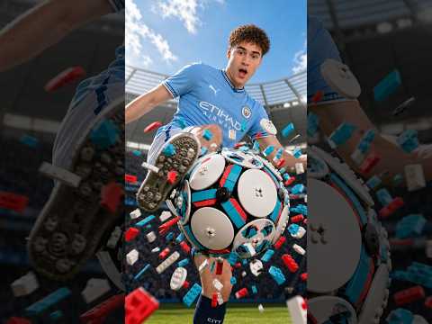 Überlebt der Lego-Fußball einen Schuß?😳| Adam kickt #shorts