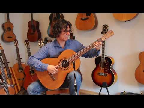 Francisco Gorgé 1905 Classical Guitar - Monumental sound from a traditional workshop in Alicante - check video + details! image 17