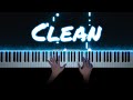 Clean (Taylor's Version) - Piano Cover with PIANO SHEET