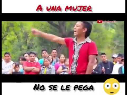 A  una mujer  no se le pega 😎🤣😂😄