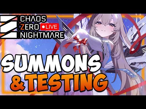 🔴SERENIEL IS HERE! SUMMONS + TESTING - ❄️HAPPY HOLIDAYS❄️ -  Help/Q&A I Chaos Zero Nightmare
