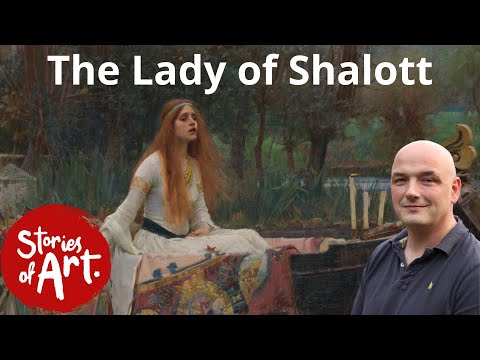 Discover the Mysterious Lady of Shalott by John William Waterhouse!