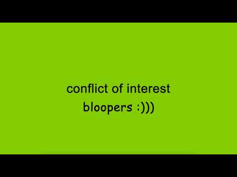 I tried making a short film (Conflict of Interest Bloopers)