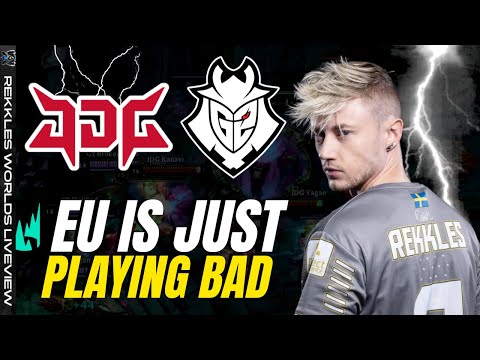 G2 VS JDG WORLDS GROUP W2