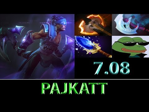 Pajkatt [Anti-Mage] 8 Min Battle Fury EZ Game ► Dota 2 7.08
