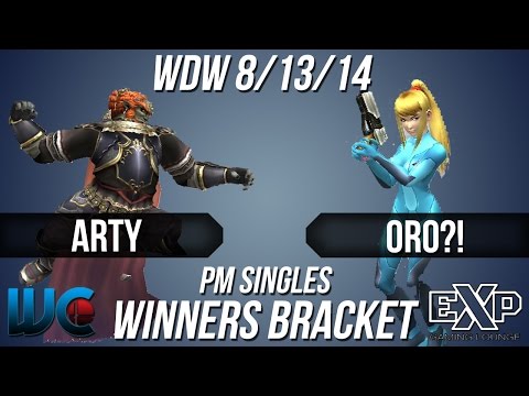 WDW 8/13/14 - Arty (Ganon) vs. Oro?! (ZSS) PM Singles Bracket