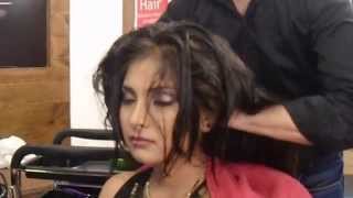 TV Actress Neha's Head Massage