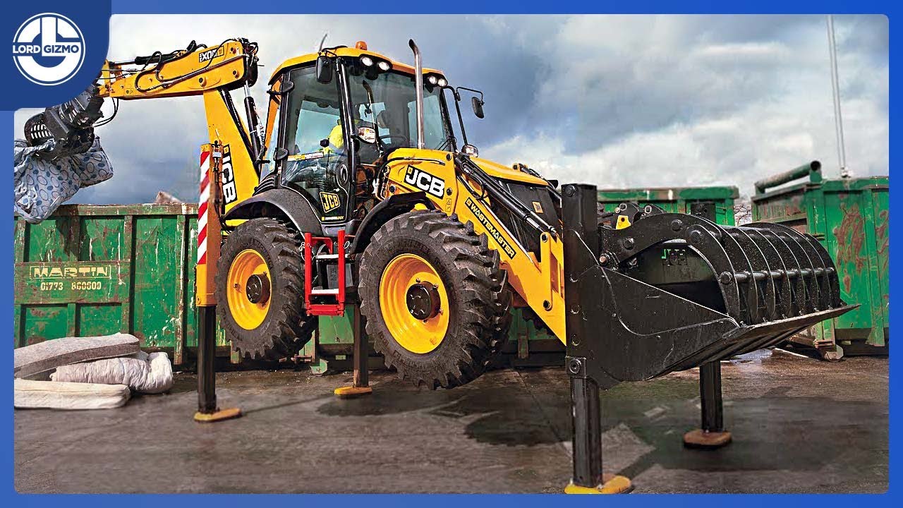 10 Biggest and Most Powerful Backhoe Loaders in the World!