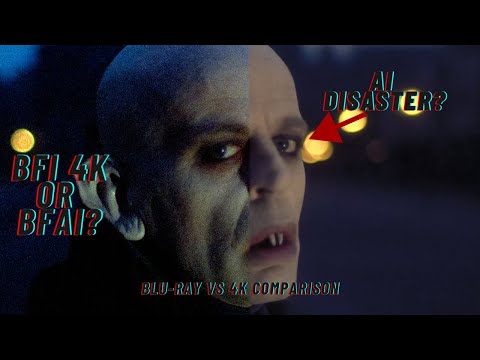 Nosferatu The Vampyre (1979) 4k UHD Blu-ray VS Blu-ray Comparison | BFI 4K