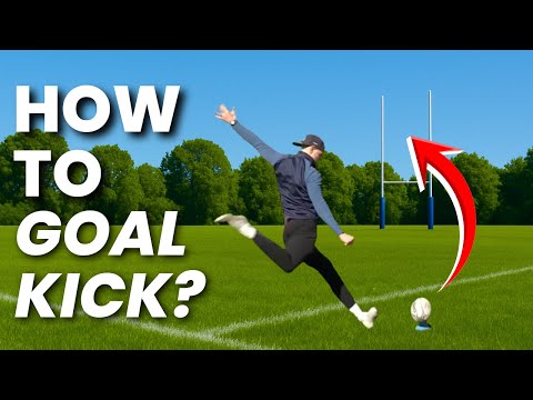 How to Goal kick in Rugby‼️ 🚨Gain SERIOUS distance and accuracy in your Goal Kicking! 🚨