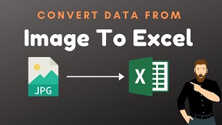 Learn How to Convert any Image Data to Excel | MS Excel New Feature | Image to Excel Sheet