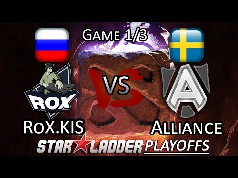 RoX.KIS vs Alliance - Game 1/3 - UB Starladder S7 PlayOffs DoTA 2 Highlights