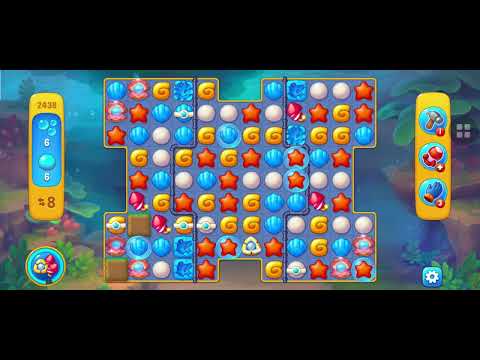 FishDom Super Hard Level 2438 #fishdom #fishdomgame #minigames #superhardlevel #2438