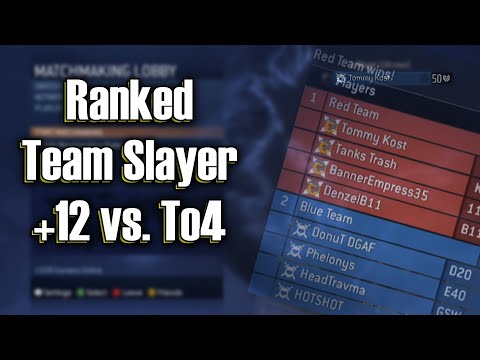 Halo 3 (MCC) Gameplay | Ranked Team Slayer on Foundry (+12) -- Destroying vs. To4!