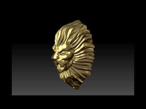 Lion Head - ZBRUSH Jewelry