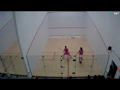 Raneem El Welily vs Hollie Naughton squash match