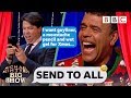UNBELIEVABLE JEFF! Chris Kamara can't handle Michael's hilarious Christmas text 🎅😂 - Send To All