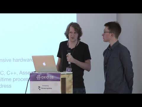 OxidizeConf: Ferdia & Jonas: Bluetooth and Skateboarding: Safety-critical Embedded Rust