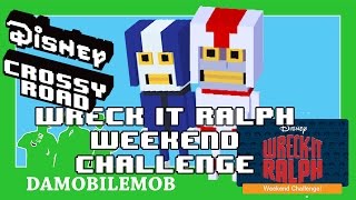 ★ DISNEY CROSSY ROAD Secret Characters | BLUE RACER and TURBO (WRECK IT RALPH WEEKEND CHALLENGE)