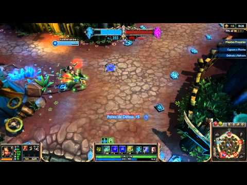 GAMEPLAY: League of Legends Skin: Nidalee Caçadora de Cabeças...