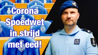 "Spoedwet in strijd met de eed", stelt Marechaussee Melchior Verbon; met Flavio Pasquino