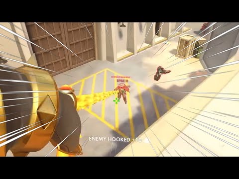 HOOKING FROM ABOVE! (Overwatch)