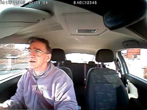 AshLing Driving How To Emerge left at a T-Junction - Video 1 of 2 - View of Driver