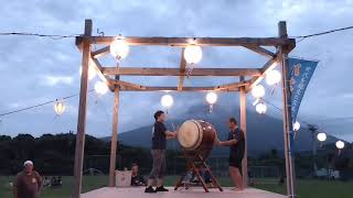 三根盆踊り・八丈太鼓