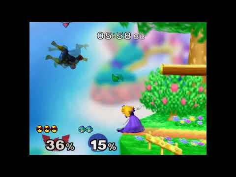 Peach vs Falcon PUNISH GAME