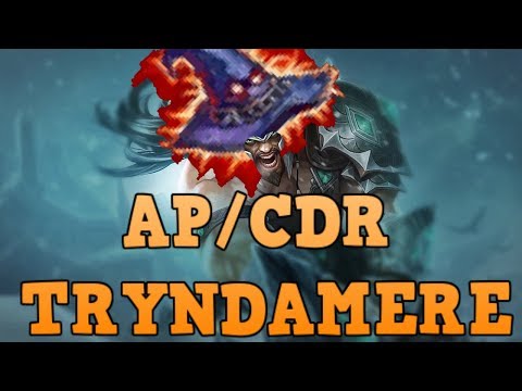 Why is it broken: AP/CDR Tryndamere - INSTANT DASH RESETS + INSANE HEALS