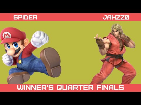 Spider (Mario) vs Jahzz0 (Ken) - Flashback Fightclub [153]