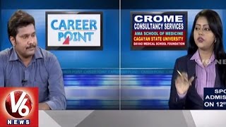 Career Point | Study MBBS in Philippines | Crome Consultancy l V6 News