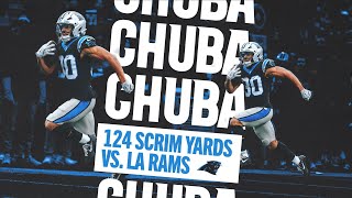 Download lagu Chuba Hubbard's Best Plays from 124-Scrimmage Yard Game vs. Rams | Week 13 mp3