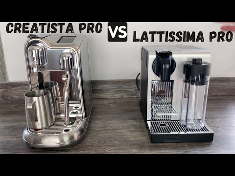 Creatista Pro Vs Lattissima Pro - Which is Better? | Nespresso Coffee Machine Reviews and Demo | A2B