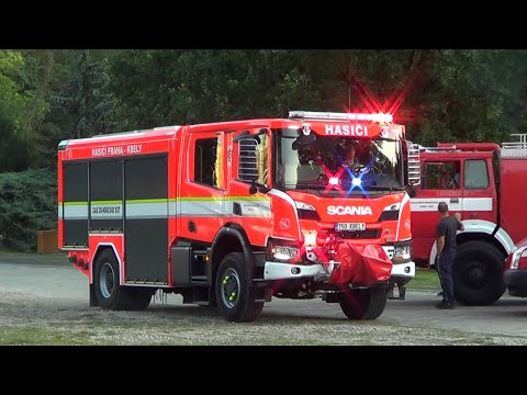 Prague Kbely vol. fire dept. engine | Hasiči Praha Kbely CAS 20/4000/240 S2T [CZ | 14.9.2019]