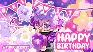 【#TANJOUKI2025】uki day! open totsu, maybe drinking who knows 🎂