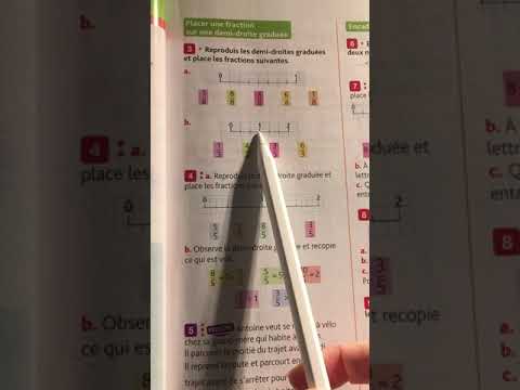 Explication des exercices fractions CM1