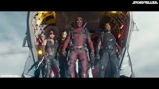 Deadpool 2 (2018) | X-Force Skydiving Scene 1080p
